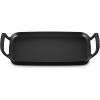 Le Creuset Alpine Outdoor Collection Enameled Cast Iron Square Grill Basket, 12″(Rectangular Griddle)