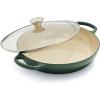 Le Creuset Buffet Casserole with Glass Lid, 3.5 qt, Artichoke
