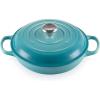 Le Creuset Enameled Cast Iron Signature Braiser, 3.5 qt., Cerise(Caribbean)