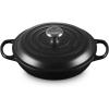 Le Creuset Enameled Cast Iron Signature Braiser, 3.5 qt., Cerise(Licorice)