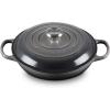 Le Creuset Enameled Cast Iron Signature Braiser, 3.5 qt., Cerise(Oyster)