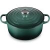 Le Creuset Enameled Cast Iron Signature Round Dutch Oven, 7.25 qt., Sea Salt(Artichaut)
