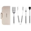 Le Creuset Stainless Steel Outdoor Slotted Turner, 17.5″(5-Piece Set)