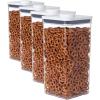 6.0 Qt - Square - Bulk Food (Pack of 4)