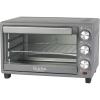 SUR LA TABLE KITCHEN ESSENTIALS Multifunctional Air Fryer Toaster Oven with Large Window for Easy Viewing, Designed with 7-Presets – Air Fry, Bake, Roast, Broil and Toast in Minutes, 1500w