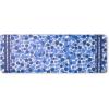 SUR LA Table Kitchen Essentials Zest Up Your Life Citrus Fruit Anti Fatigue Comfort Mat, Kitchen Mat, Standing Desk Mat, Non-Slip Backing, Yellow/Blue/Ivory, 20″x39″(Blue/White)