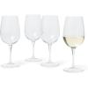 Sur La Table Bistro White Wine Glasses, Set of 4, Clear