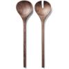 Sur La Table Black Walnut Servers, Set of 2, Brown