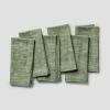 Sur La Table Chambray Napkins, Set of 6, Black(Green)