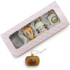 Sur La Table Cheese Glass Ornaments, Set of 4