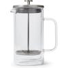 Sur La Table Classic Double-Walled Glass French Press – 8-Cup Capacity for Rich, Aromatic Coffee