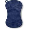Sur La Table Dual-Action Silicone Sponge, Navy