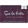 Sur La Table Gift Card $50(25)