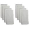 Sur La Table Herringbone Napkins, Set of 8, White