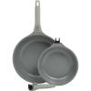 Sur La Table Kitchen Essentials 13 Piece Detachable Handle Pots and Pans Premium PFA Free Premium Ceramic Non Stick Induction Safe and Secure Removable Handle Cookware Set – Eggshell White(Juniper Green)