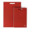 Sur La Table Kitchen Essentials 2 Piece (17″ x 12″ & 13″ x 9″) Cutting Board Set – Blue(Red)