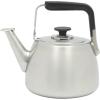 Sur La Table Kitchen Essentials 2 Qt Heavy Gauge Brushed Stainless Steel Whistling Tea Kettle – Durable Stovetop Kettle(Brushed Stainless)