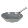 Sur La Table Kitchen Essentials Large 12 Inch Fry Pan PFA Free Titanium Ceramic Nonstick Interior Forged Aluminum Cookware Frying Pan – Green – Induction Compatible(Green)