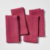 Sur La Table Linen Napkins, Set of 4, Blue(Bordeaux)