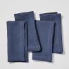 Sur La Table Linen Napkins, Set of 4, Blue(Indigo)
