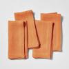 Sur La Table Linen Napkins, Set of 4, Blue(Orange)