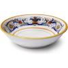 Sur La Table Nova Deruta Pasta Bowl – Hand-Painted Italian Ceramic Serving Dish, Colorful Renaissance-Inspired Dinnerware, Made in Italy
