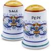 Sur La Table Nova Deruta Salt and Pepper Shaker Set, White