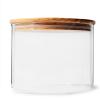 Sur La Table Olivewood Storage Canister, Clear(Clear)