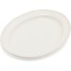 Sur La Table Pearl Stoneware Serving Platter – 16.25″ x 11.5″ Chip-Resistant Tray with Raised Dot Border & Distressed Edges, Vintage-Inspired Dinnerware, Microwave & Dishwasher(White)