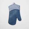Sur La Table Silicone Striped Oven Mitt, Red(Blue)