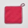 Sur La Table Silicone Striped Pot Holder, Red(Red)