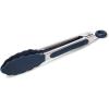 Sur La Table Silicone-Tipped Tongs, 7″, Dark Red(Navy)