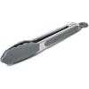 Sur La Table Silicone-Tipped Tongs, 9″, Black(Gray)