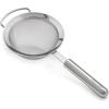Sur La Table Stainless Steel Sieve – 4″ Fine Mesh Strainer with Weighted Ergonomic Handle – 18/8 Non-Corrosive Metal for Sifting, Rinsing & Straining