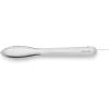 Sur La Table Stainless Steel Tongs, White