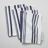 Sur La Table Striped Kitchen Towels, Set of 3, Blueberry(Blueberry)