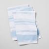 Sur La Table Ultra-Absorbent Terry Towels, Set of 2, Blue(Light Blue)