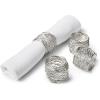 Sur La Table Wire Napkin Rings, Set of 4, Silver(Silver)