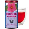 The Republic of Tea, Hibiscus Blueberry Superflower Herbal Tea, 36 Tea Bag Tin(36 Count (Pack of 1))