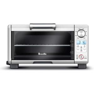 Breville BOV450XL Mini Smart Countertop Oven and Toaster Oven, Small, Brushed Stainless Steel