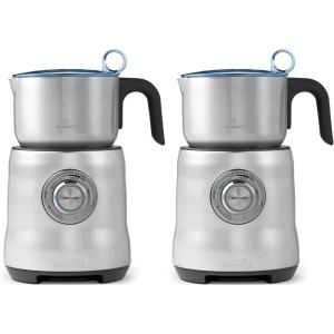 Breville Milk Café Frothe BMF600XL, Brushed Stainless Steel(One Size (Pack of 2))