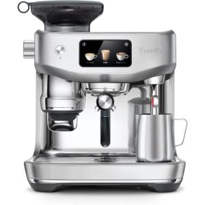 Breville Oracle Jet Espresso Machine, Damson Blue(Brushed Stainless Steel)