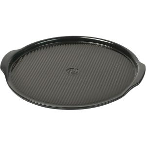 Emile Henry 14″ Large Pizza Stone | Charcoal(Charcoal)