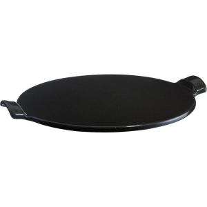 Emile Henry Round Pizza Stone 14.5″, Charcoal(Charcoal)
