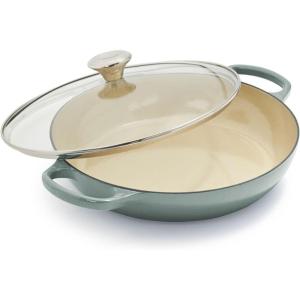 Le Creuset Buffet Casserole with Glass Lid, 3.5 qt, Sea Salt