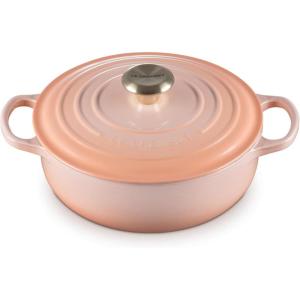Le Creuset Enameled Cast Iron Signature Sauteuse Oven, 3.5 qt., Oyster(Peche)