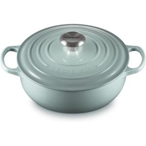 Le Creuset Enameled Cast Iron Signature Sauteuse Oven, 3.5 qt., Oyster(Sea Salt)