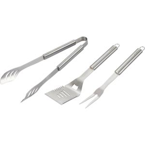 Le Creuset Stainless Steel Outdoor Slotted Turner, 17.5″(3-Piece Set)