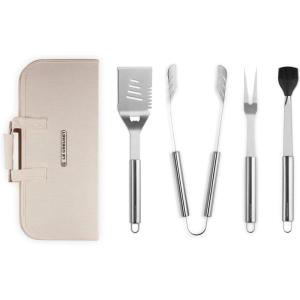 Le Creuset Stainless Steel Outdoor Slotted Turner, 17.5″(5-Piece Set)