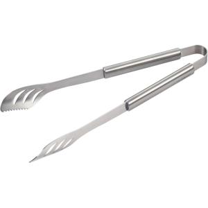 Le Creuset Stainless Steel Outdoor Slotted Turner, 17.5″(Tongs)